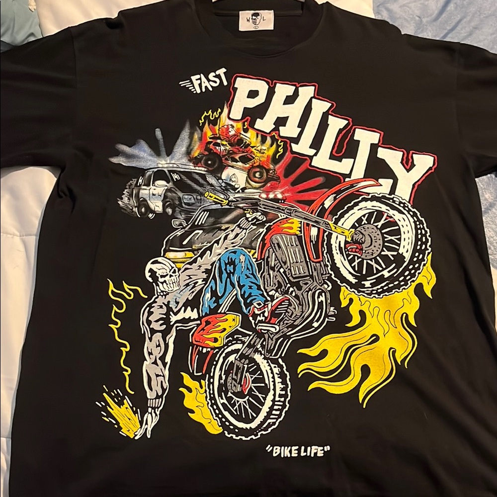 Warren Lottas “Bike Life Philly” T shirt